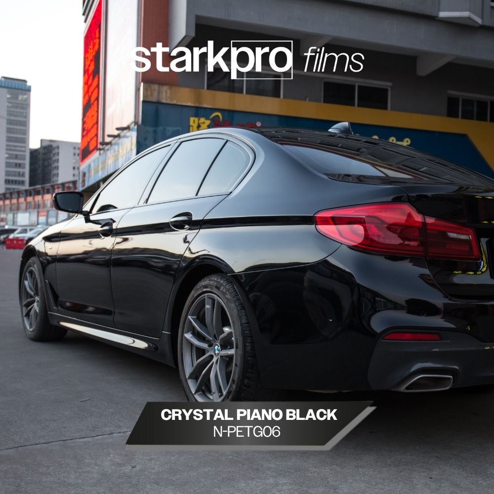 WRAP CRYSTAL PIANO BLACK REF N-PETG06 DE 1.52 MTS