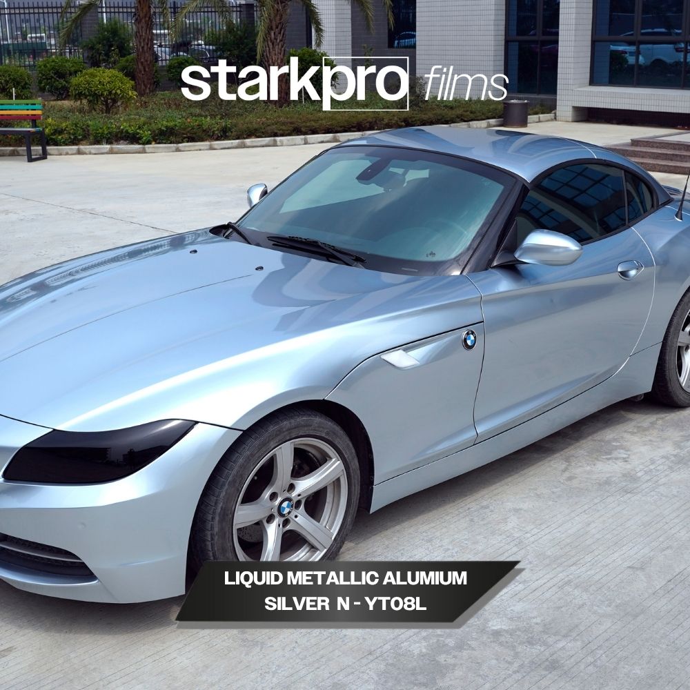 WRAP LIQUID METALLIC ALUMIUM SILVER REF N-YT08L DE 1.52 MTS