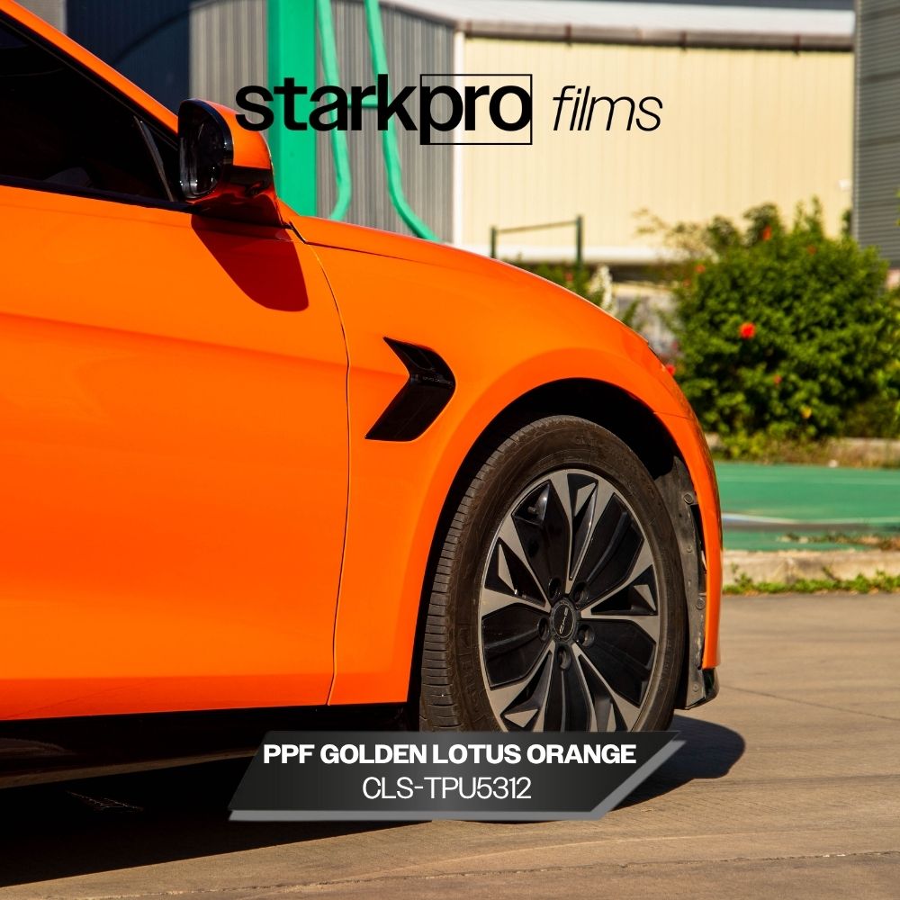 PAINT PROTECTION (PPF) GOLDEN LOTUS ORANGE REF CLS-TPU5312 DE 1.52 MTS