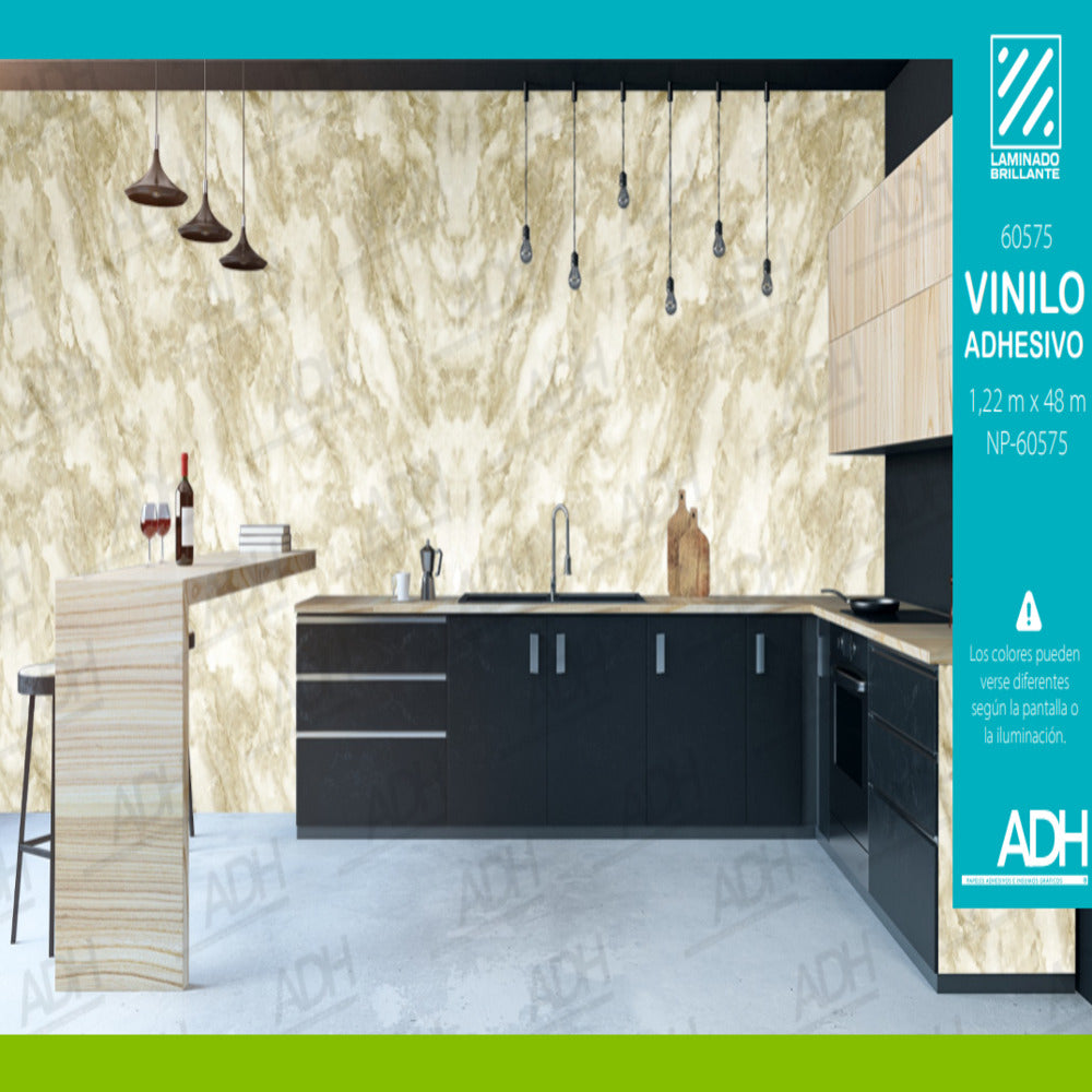 VINILO FONDO MARMOL BEIGE BETA DELGADA VINATGE NP-60575