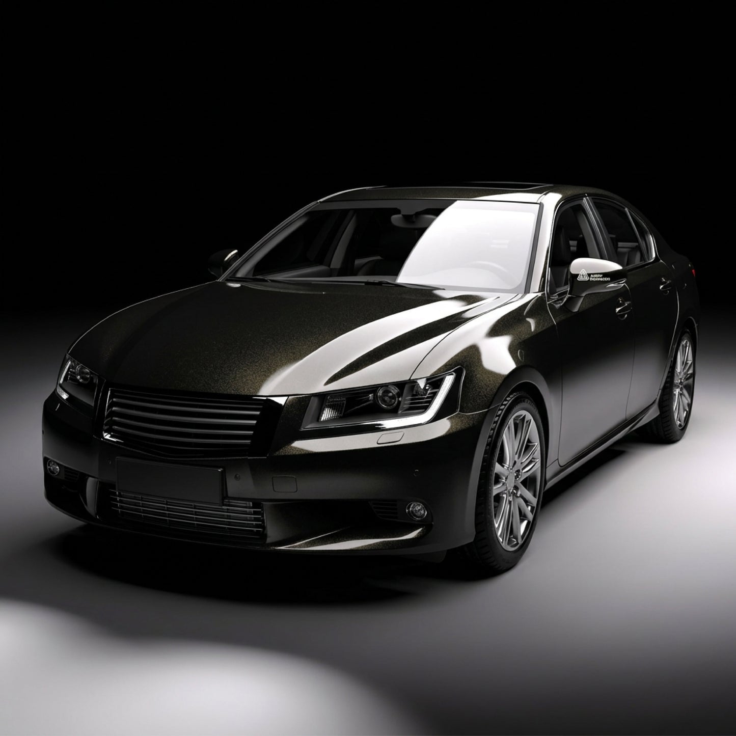 WRAP METALLIC BLACK BRILLANTE UWF-259GM DE 1.52 MTS