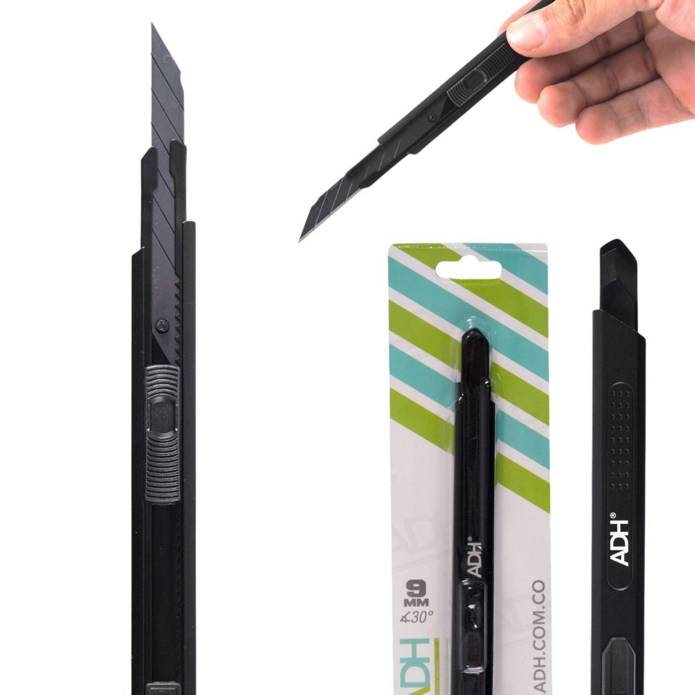 BISTURI METALICO ADH DE 9 MM METALICO CT-61231