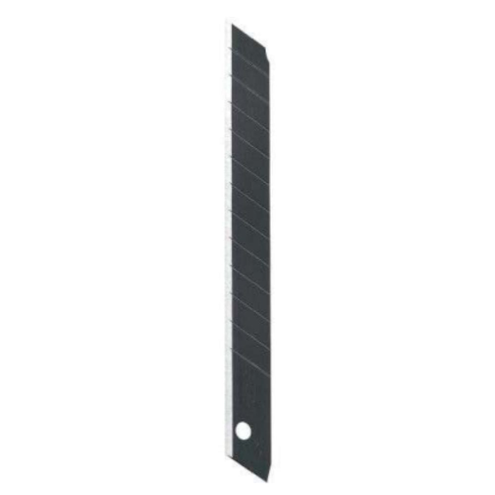 CUCHILLA 9 MM OLFA DE CARBONO (ABB-10B) PARA BISTURI X 10 UN