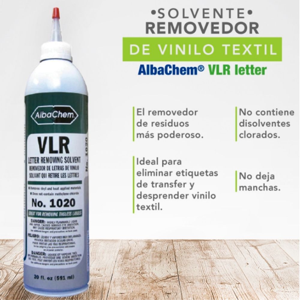 REMOVEDOR DE VINILO TEXTIL