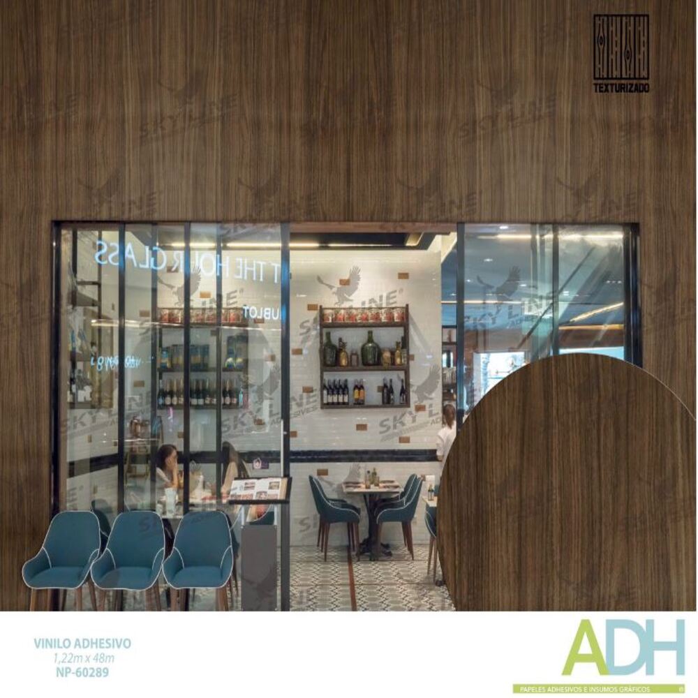 VINILO TEXTURIZADO TIPO LADRILLO, MADERA Y MARMOL NP-60289 DE 1.22MTS