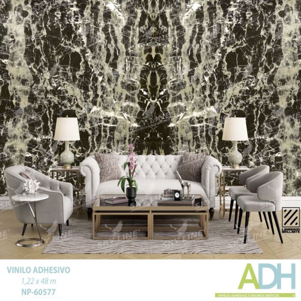 VINILO TEXTURIZADO TIPO LADRILLO,MADERA Y MARMOL NP-60577