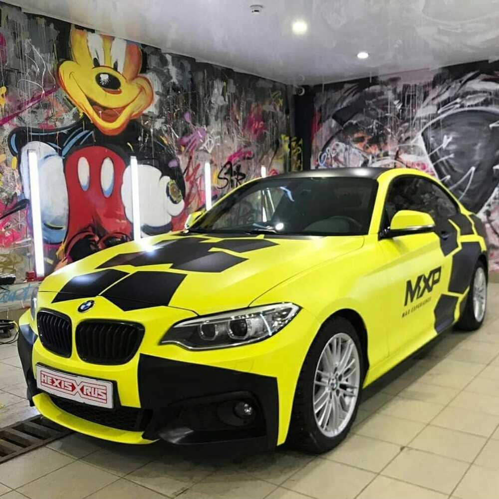WRAP LEMON YELLOW MATTE HX20108M