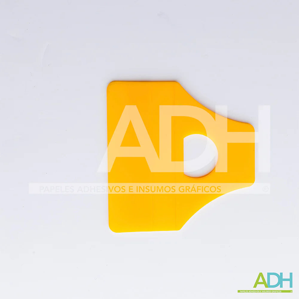 ASENTADOR PLÁSTICO BLANCO/AMARILLO ECONÓMICO ADH TL-1114