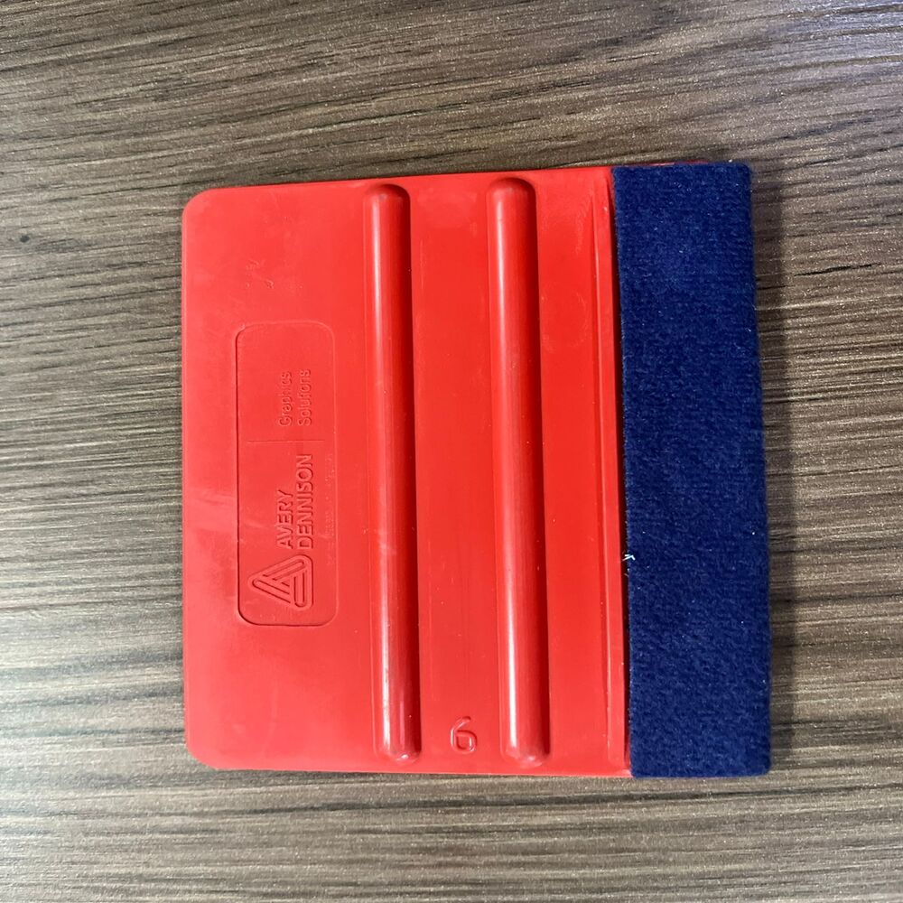 ASENTADOR PLÁSTICO ROJO CON FELPA AVERY DENNISON CA9080002