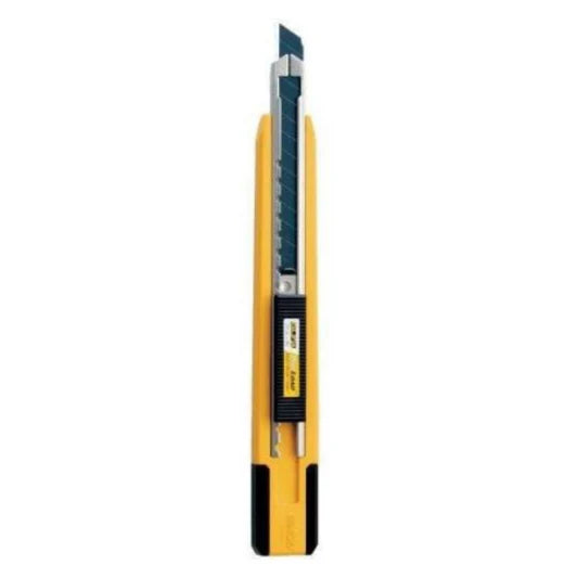 BISTURÍ AMARILLO 9 MM CON REPUESTOS INTERNOS OLFA PA-2