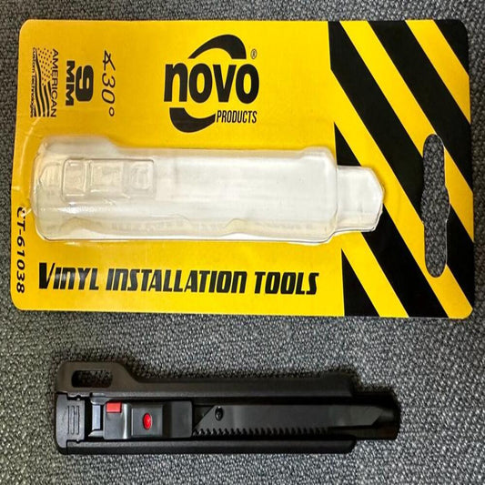 BISTURÍ PLÁSTICO ABS REFORZADO NEGRO 9 MM CON SEGURO ADH CT-61038