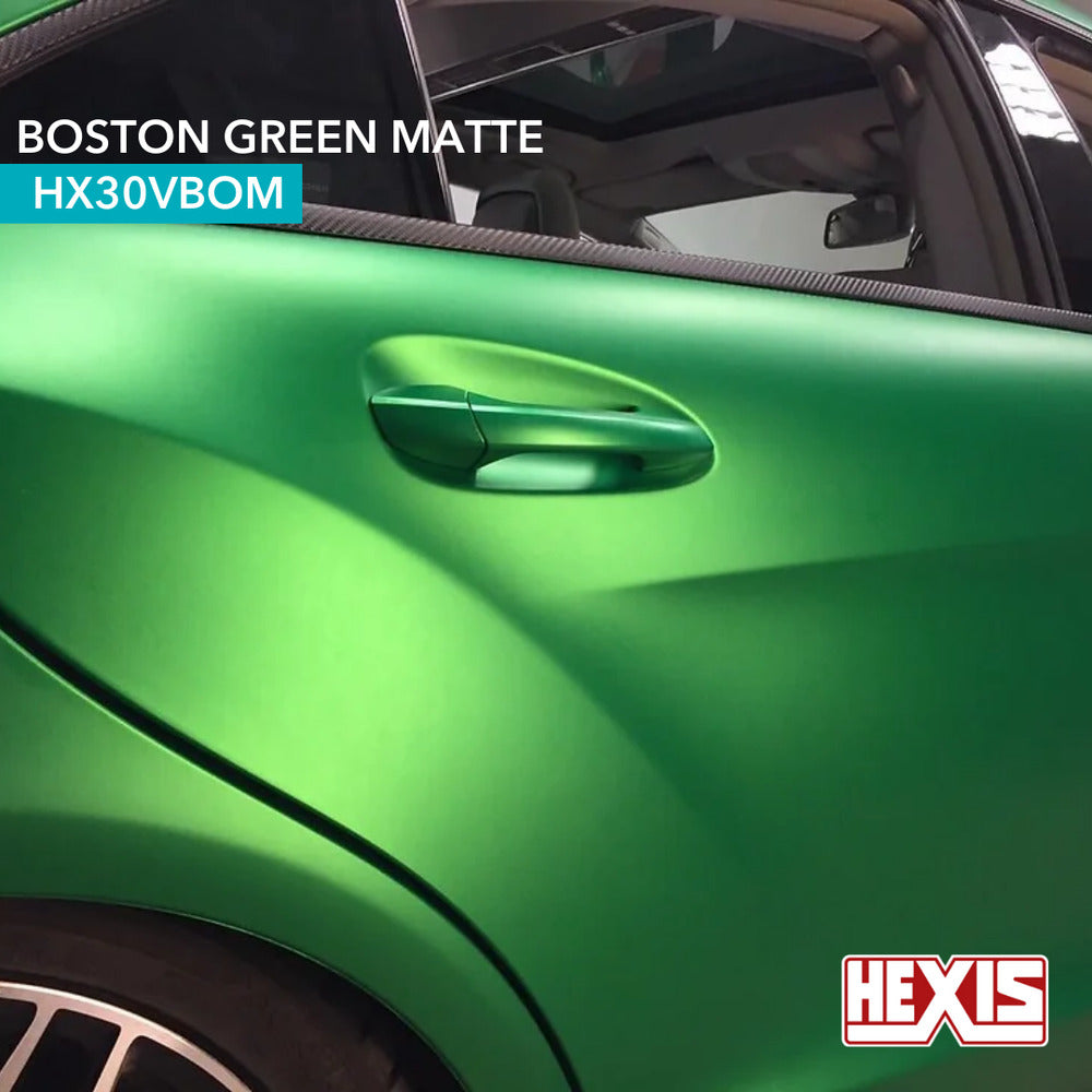 WRAP BOSTON GREEN MATTE HX30VBOM  DE 1.52MT