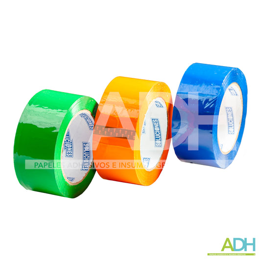 CINTA DE EMPAQUE ADHESIVA EN COLORES ADH