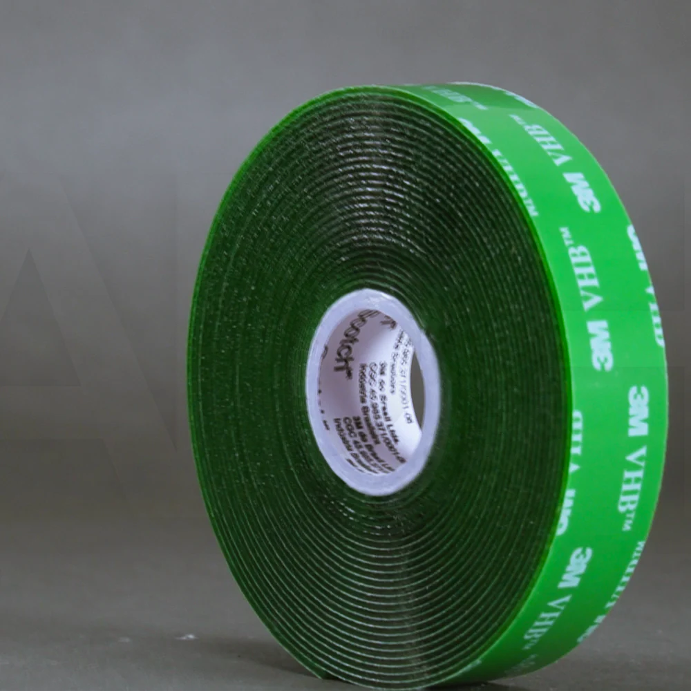 CINTA ESPUMA VHB VERDE ALTA RESISTENCIA USO INTERIOR Y EXTERIOR 3M 4910