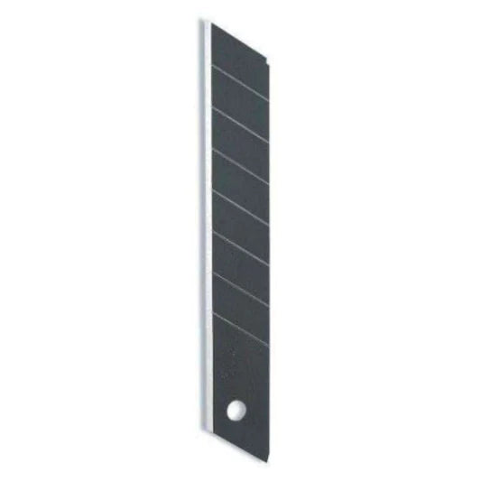 CUCHILLA PARA BISTURÍ 18 MM EN CARBONO X10 OLFA LBB-10