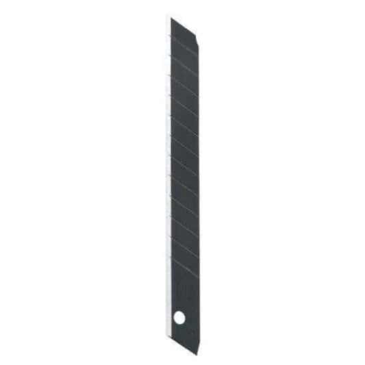 CUCHILLA PARA BISTURÍ 9 MM EN CARBONO X10 OLFA ABB-10B