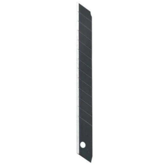 CUCHILLA PARA BISTURÍ 9 MM EN CARBONO X50 OLFA ABB-50