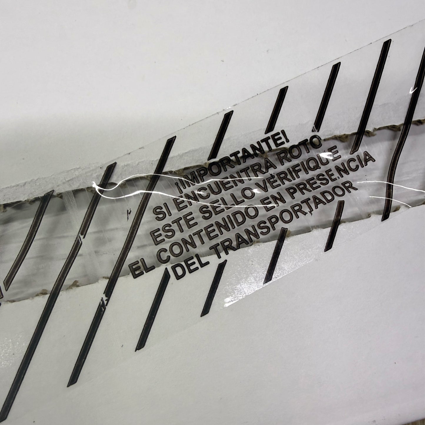 CINTA IMPRESA CON TEXTO DE EVIDENCIA DE 48MM X 100 M