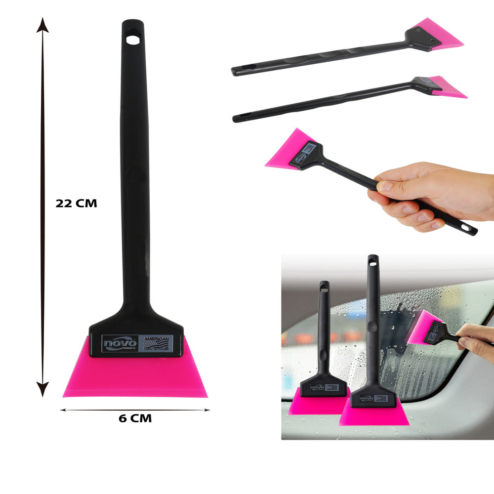 ESPATULA DE MANGO DE 22 CM Y SILICONA DE 6CM PARA POLARIZADOS