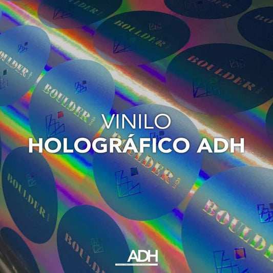 VINILO HOLOGRÁFICO OVERALL PARA IMPRESIÓN Y CORTE ADH