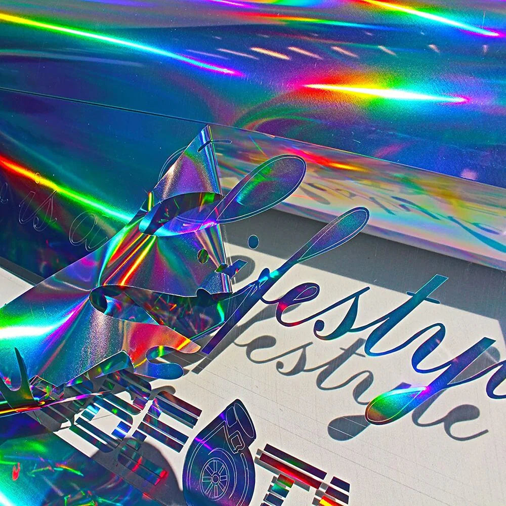 VINILO HOLOGRÁFICO OVERALL PARA IMPRESIÓN Y CORTE ADH