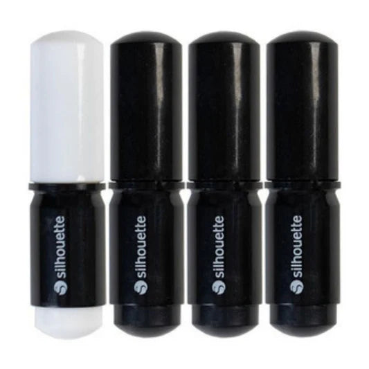 KIT DE MARCADORES NEGRO Y BLANCO X4 SILHOUETTE