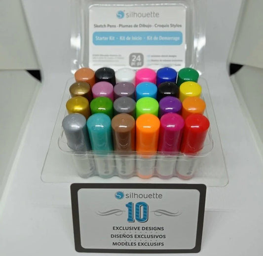 KIT DE MARCADORES SILHOUETTE X 24 UNIDADES