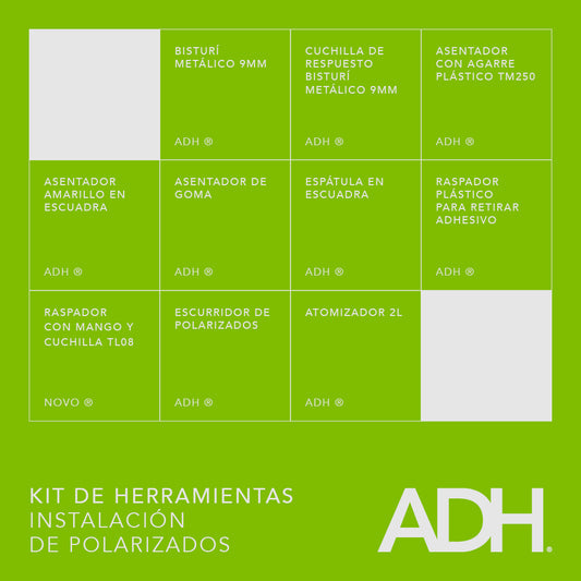 KIT PARA INSTALACIÓN DE POLARIZADOS