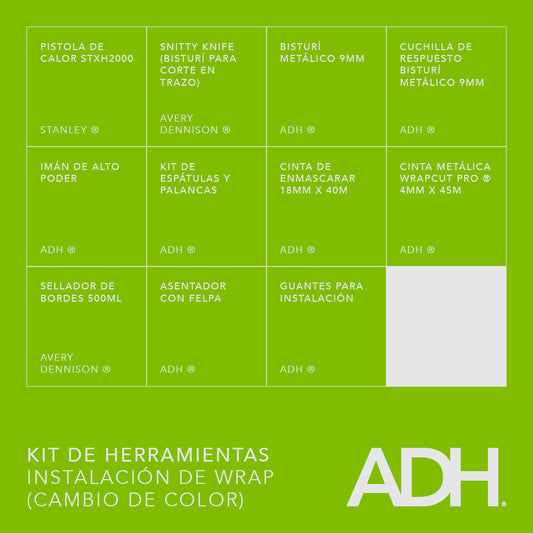 KIT PARA INSTALACION DE WRAP