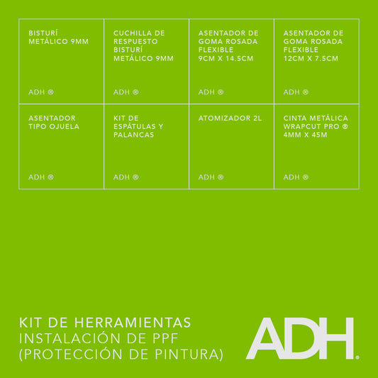 KIT PARA INSTALACIÓN DE PPF