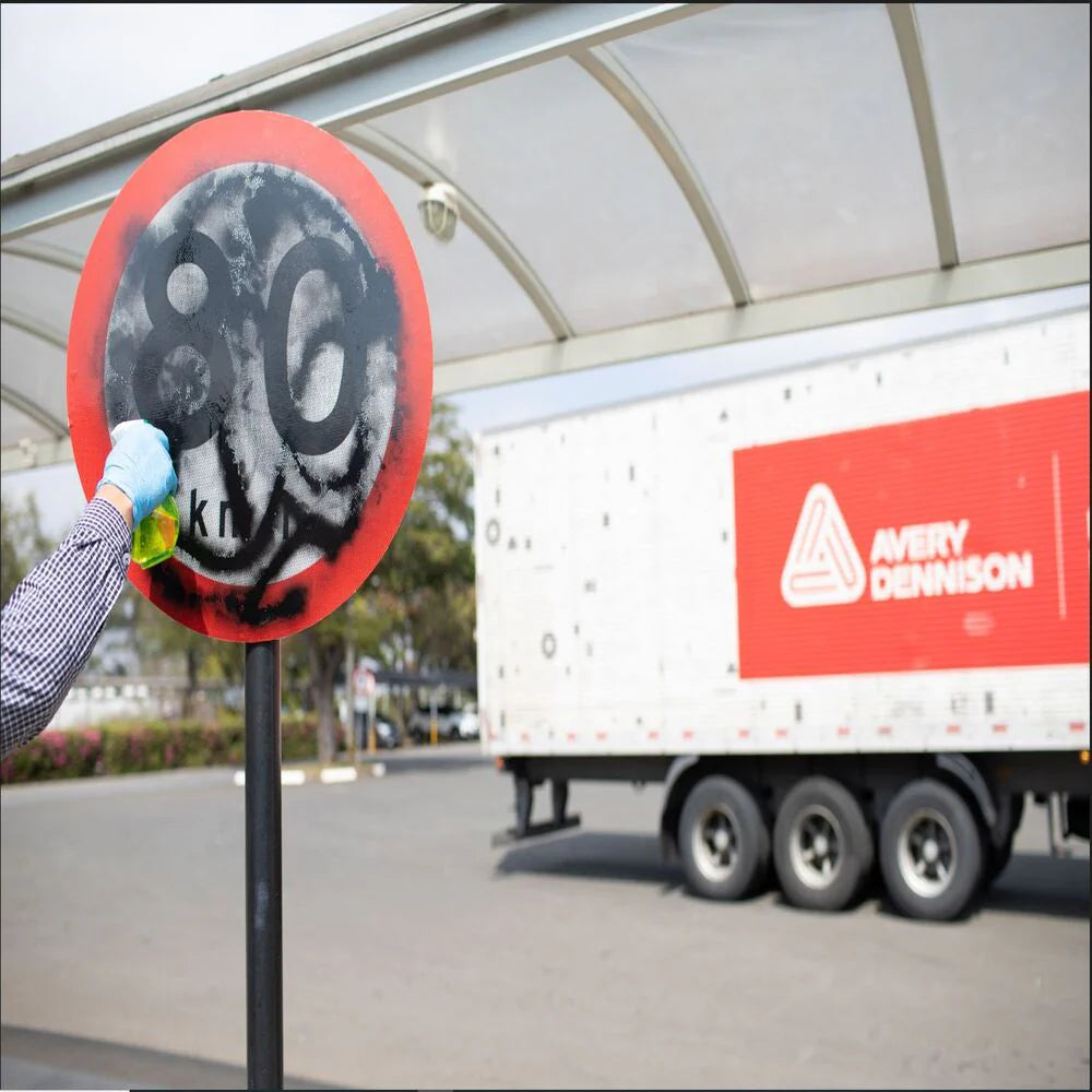 LAMINADO ANTIGRAFITI BRILLANTE PARA REFLECTIVOS AVERY DENNISON OL-1000