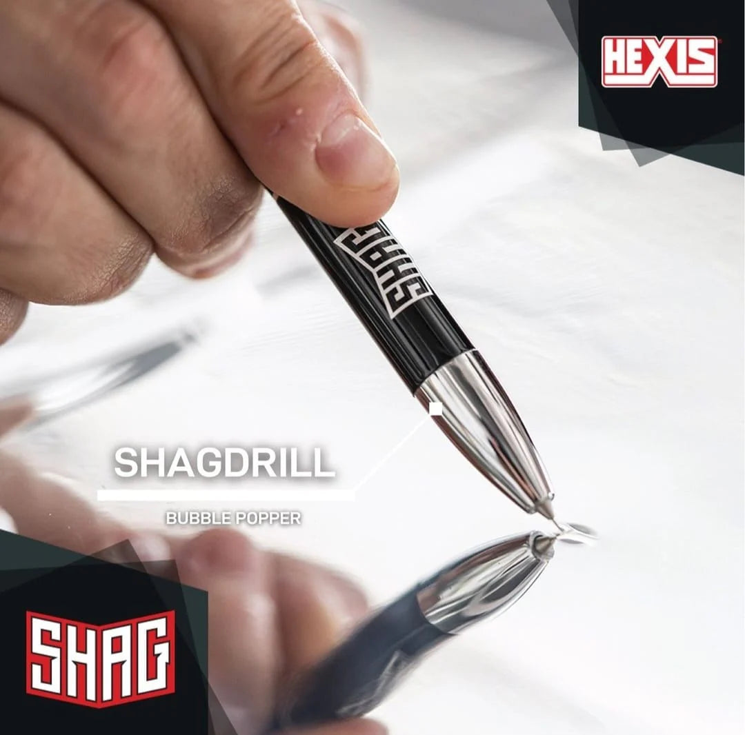 LIBERADOR DE BURBUJAS TIPO LAPICERO HEXIS SHAGDRILL