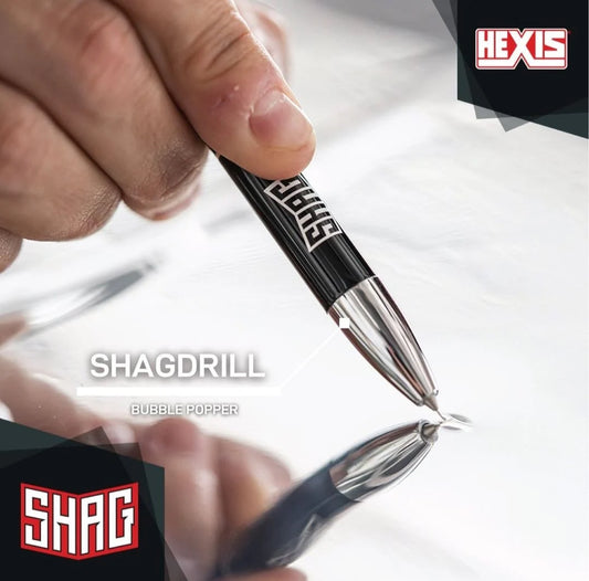 LIBERADOR DE BURBUJAS TIPO LAPICERO HEXIS SHAGDRILL
