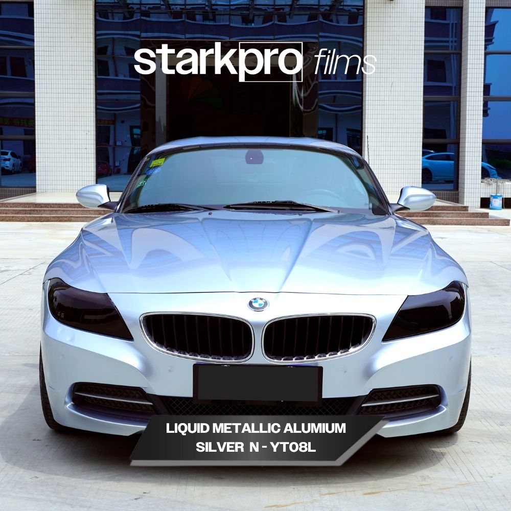 WRAP LIQUID METALLIC ALUMIUM SILVER REF N-YT08L DE 1.52 MTS