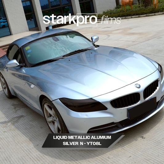 WRAP LIQUID METALLIC ALUMIUM SILVER REF N-YT08L DE 1.52 MTS