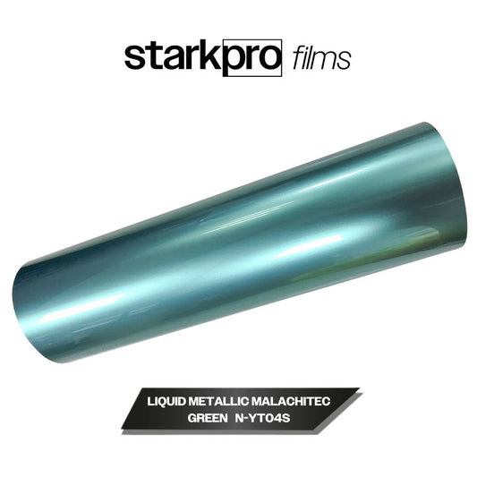 WRAP LIQUID METALLIC MALACHITEC GREEN REF N-YT04S DE 1.52 MTS