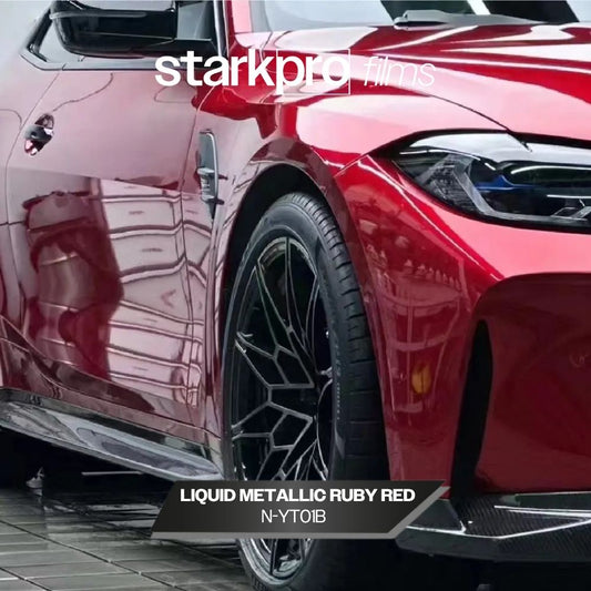 WRAP LIQUID METALLIC RUBY RED REF N-YT01B DE 1.52MTS