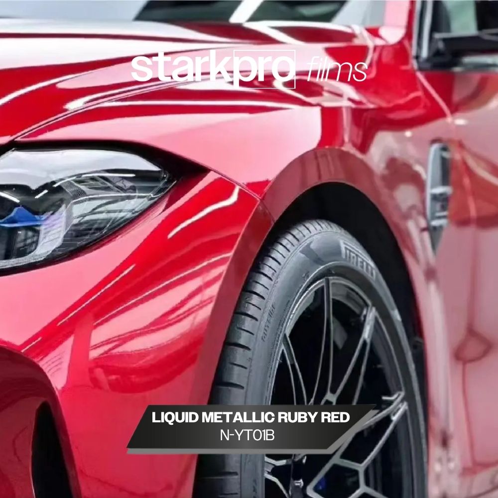 WRAP LIQUID METALLIC RUBY RED REF N-YT01B DE 1.52MTS