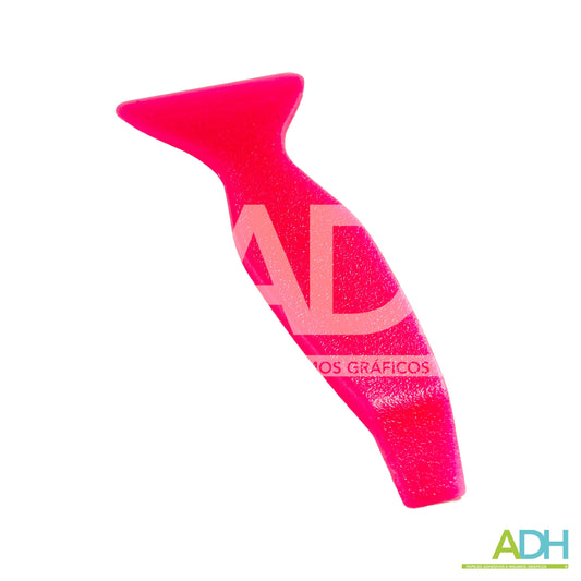 PALANCA ROSADA PARA INSTALACIÓN DE WRAP ADH 14.5 × 4.5 CM