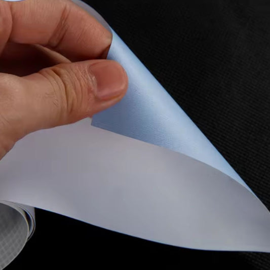 PAPER POSTER REVERSO AZUL BLOCKOUT BRILLANTE DE 1.52MTS