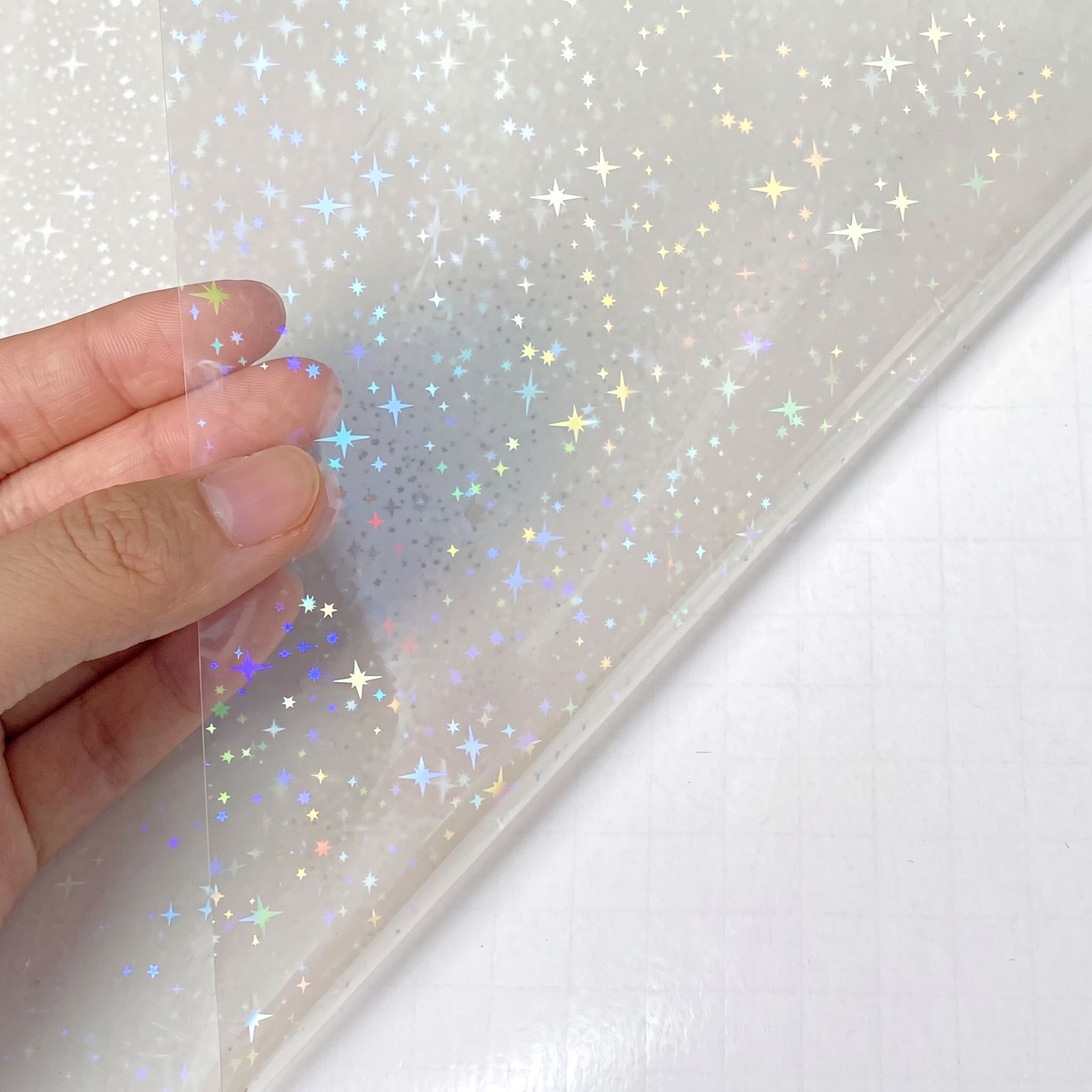 PET LAMINADO ESTRELLAS HOLOGRAFICAS ADH