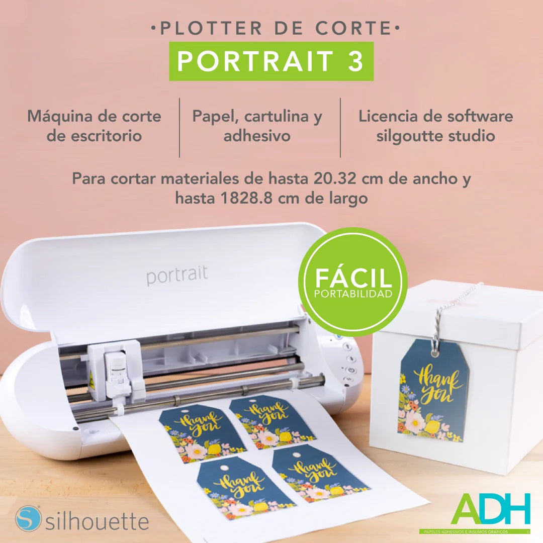 PLOTTER CAMEO PORTRAIT 3 SILHOUETTE