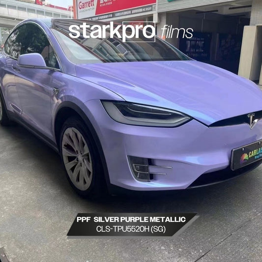 PAINT PROTECTION (PPF) SILVER PURPLE METALLIC CLS-TPU5520H(SG) DE 1.52 MTS