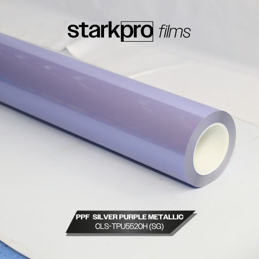 PAINT PROTECTION (PPF) SILVER PURPLE METALLIC CLS-TPU5520H(SG) DE 1.52 MTS