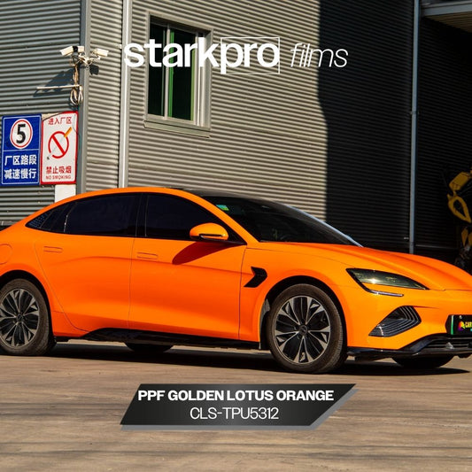 PAINT PROTECTION (PPF) GOLDEN LOTUS ORANGE REF CLS-TPU5312 DE 1.52 MTS