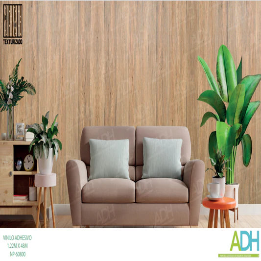 VINILO DECORATIVO MADERA CREMA NOVO NP-60800