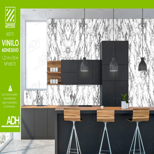 VINILO DECORATIVO MÁRMOL BEIGE CLARO NOVO NP-60573