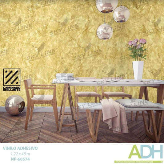VINILO DECORATIVO TEXTURIZADO TIPO LADRILLO, MADERA Y MÁRMOL NOVO NP-60574