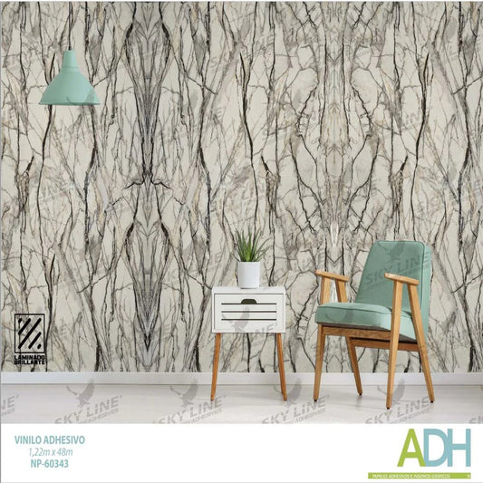 VINILO DECORATIVO TEXTURIZADO TIPO LADRILLO, MADERA Y MÁRMOL NOVO NP-60343