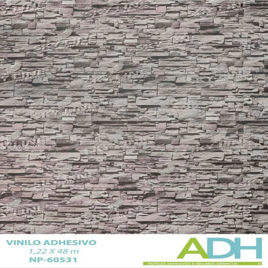 VINILO DECORATIVO TEXTURIZADO TIPO LADRILLO, MADERA Y MÁRMOL NOVO NP-60531